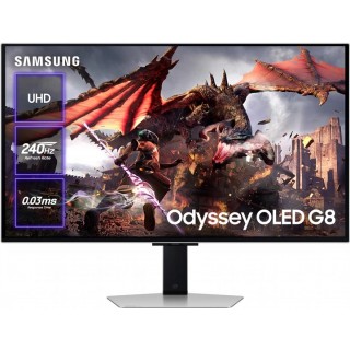 SAMSUNG Odyssey G8 G80SD Silver 240Hz